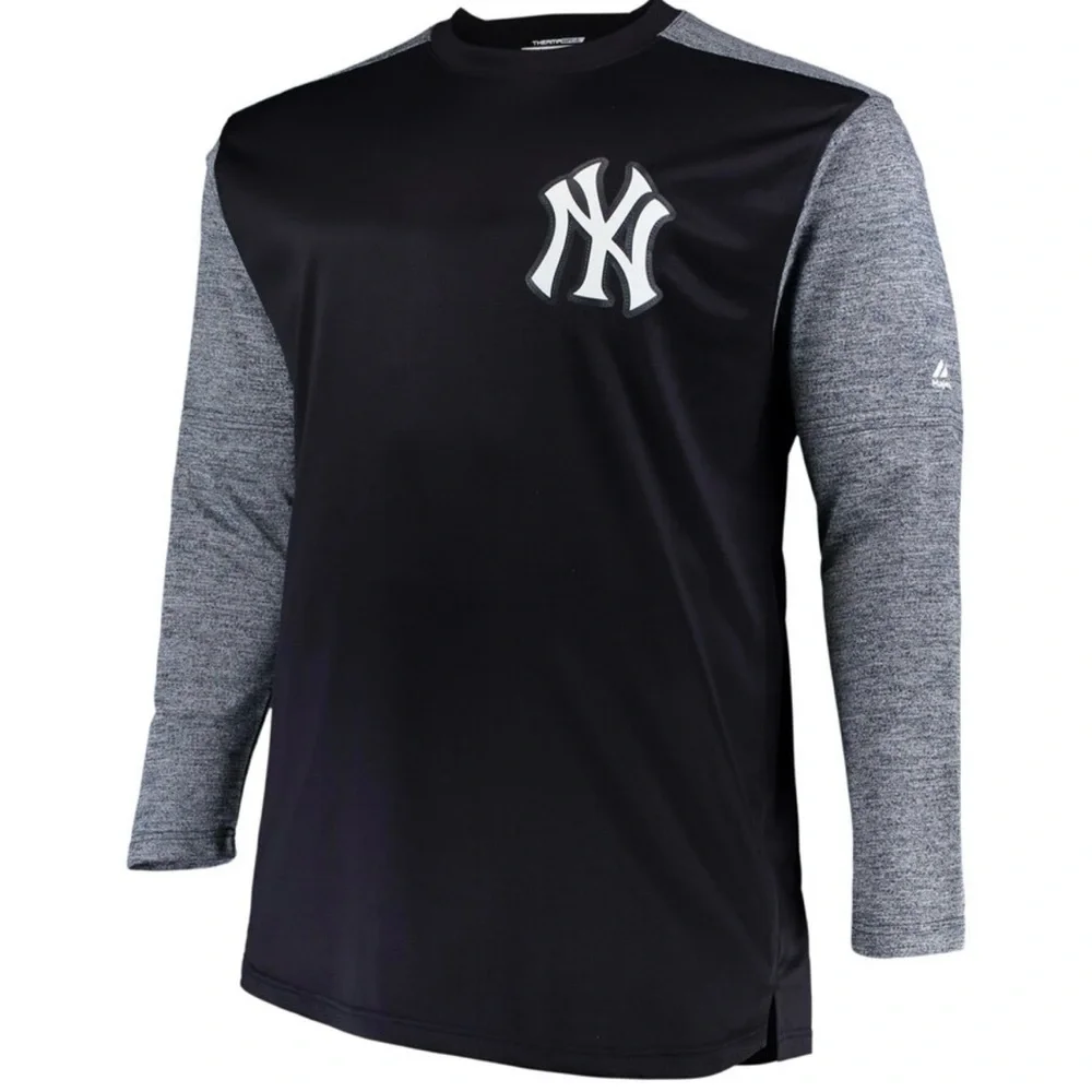 Majestic MLB Authentic ThermaBase New York Yankees Pullover On-Field Tech 2XL - Picture 1 of 15